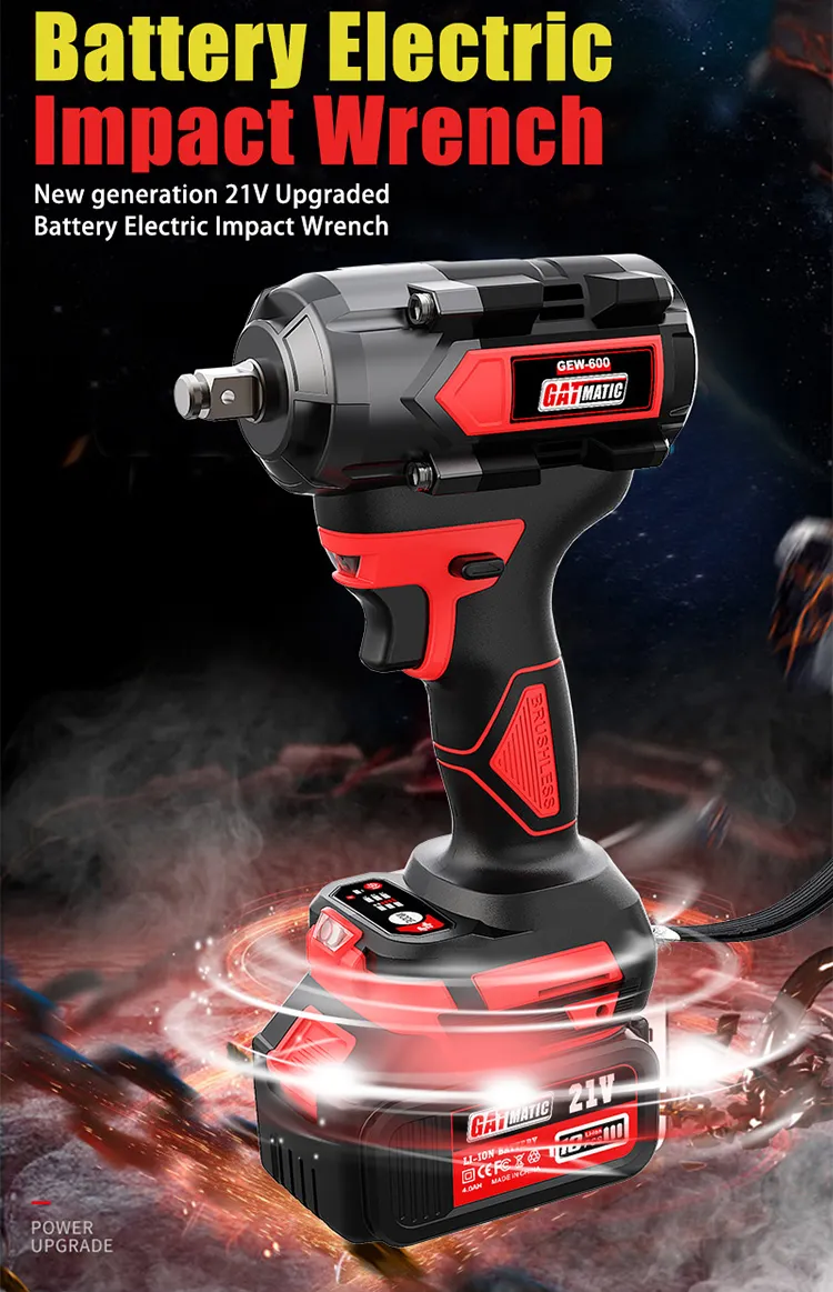GEW-600 Brushless Impact Wrench