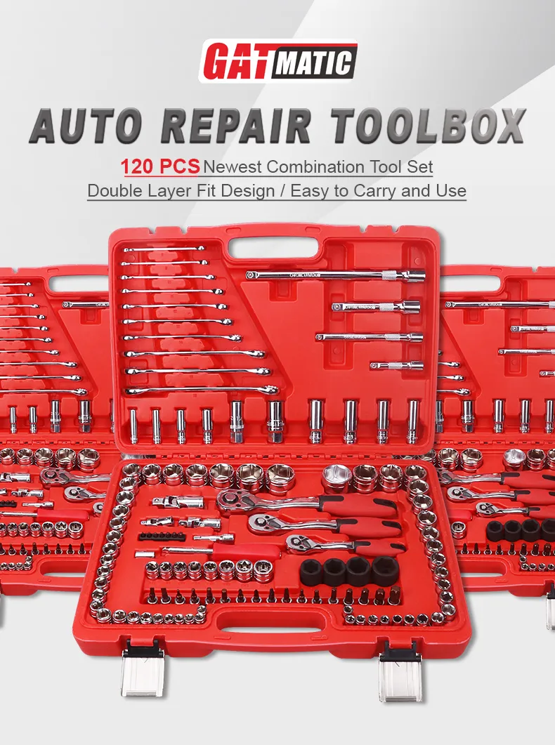 120PCS Combination Tool Set