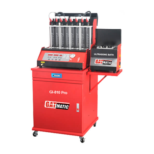 GI-810 8-Cylinder Fuel Injector Cleaner Machine