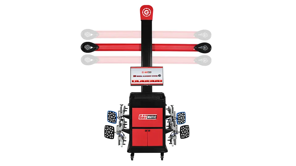 3D wheel alignment machine