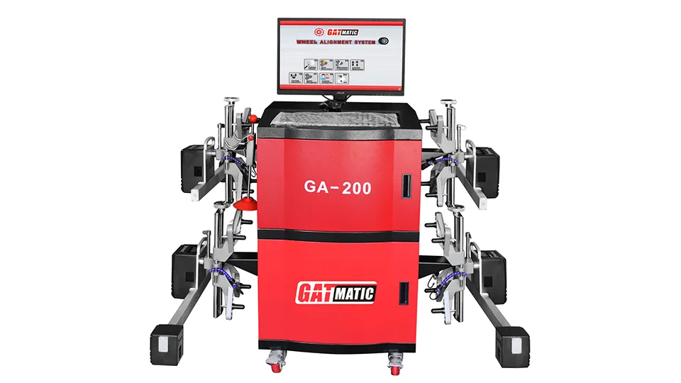 CCD wheel alignment machine