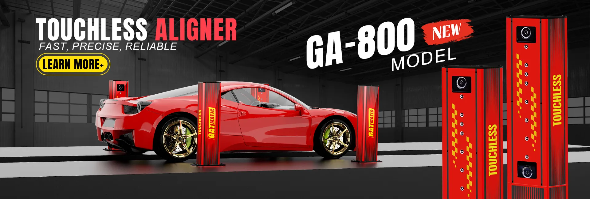 GATmatic Touchless Wheel Aligner
