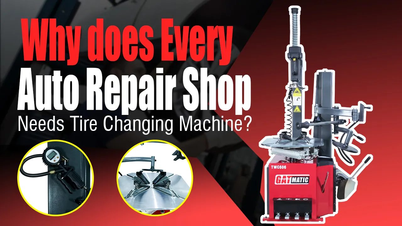Auto Repair Shop Needs Tire Changer Machine